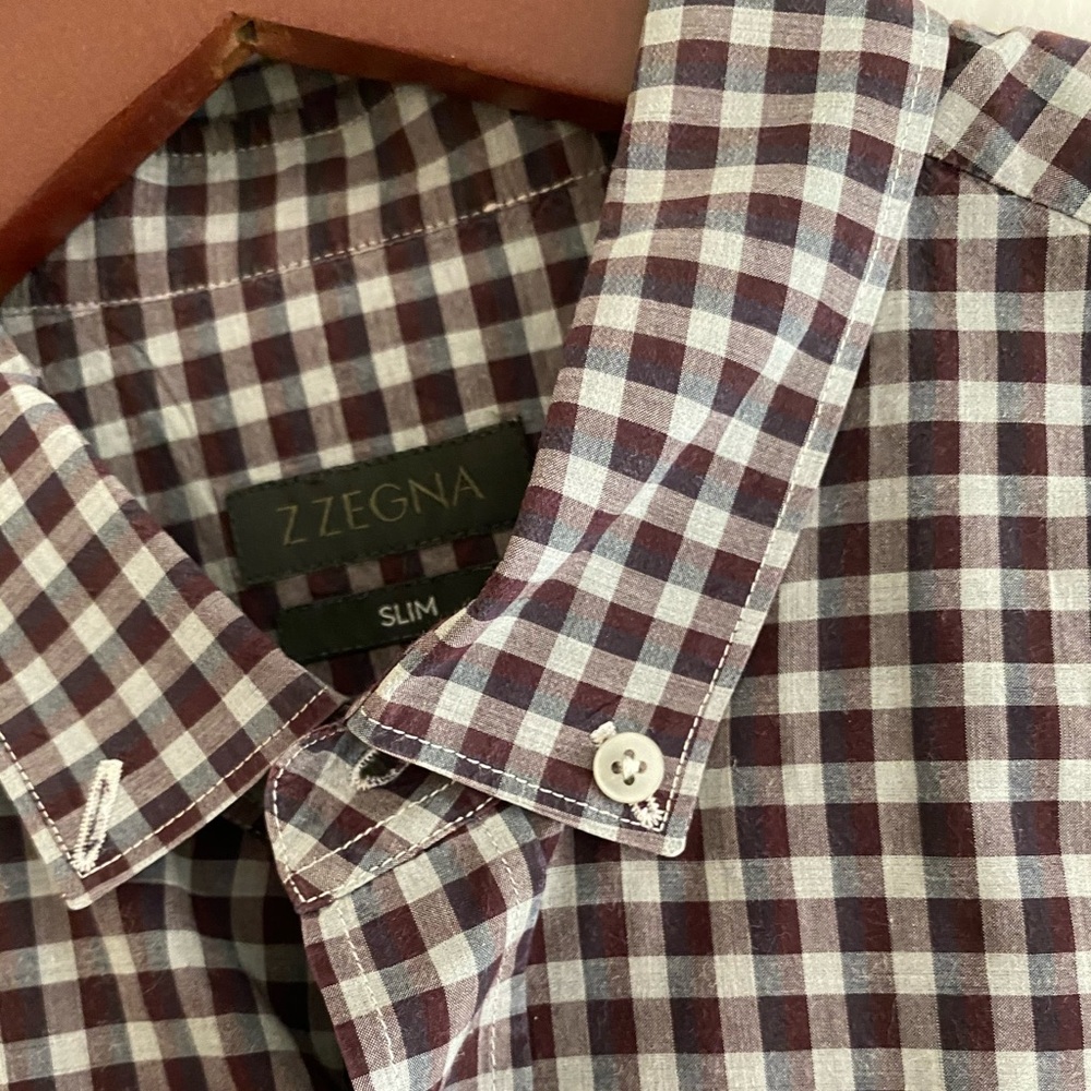Designer Men’s button down slim shirt